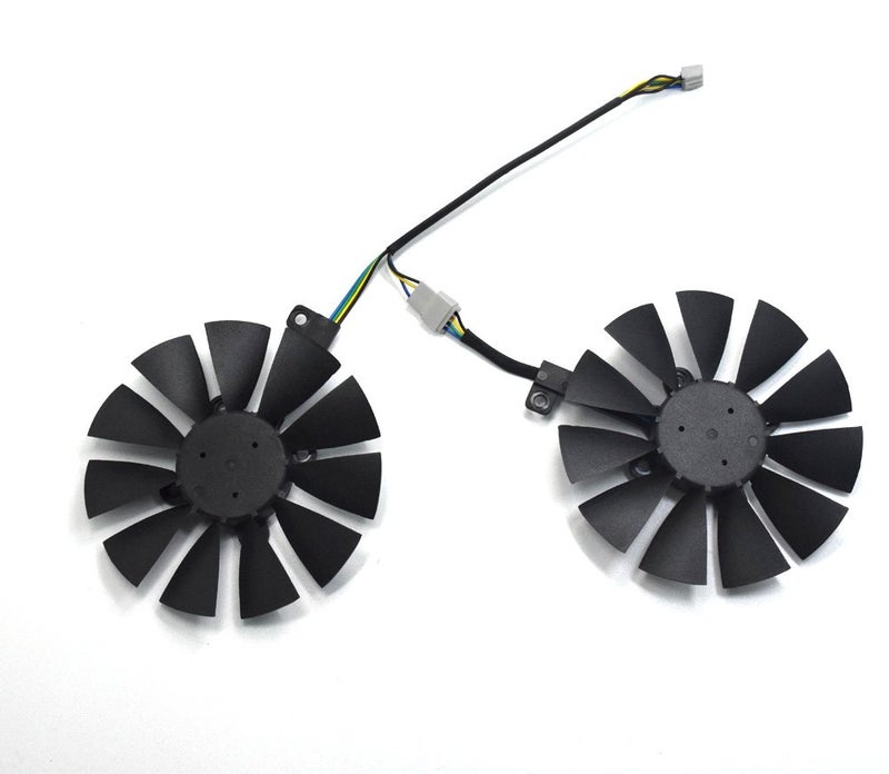 inRobert A Pair Cooling Fan for ASUS Dual Series GTX 1070 1060, RX 480 Graphics Card Cooler (T129215SU) - Image 4
